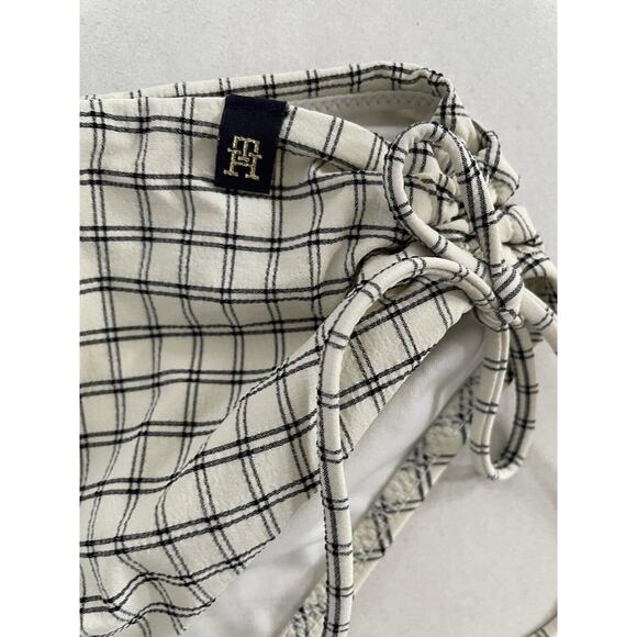 Tommy Hilfiger Swim XS/S Bikini Swimsuit Multicolor Plaid Swimwear - Picture 3 of 9